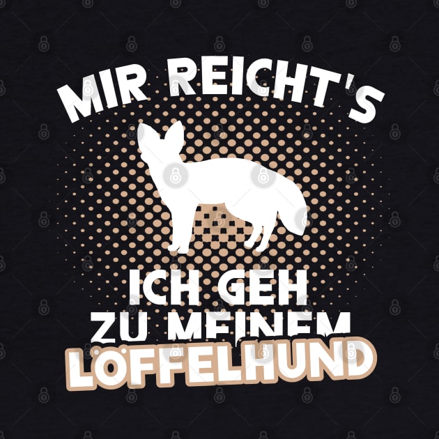 Löffelhund Frauen Wüstenfuchs Mädchen Motiv by FindYourFavouriteDesign